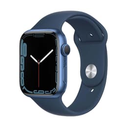 Apple Watch (Series 7) 2021 GPS 45 mm - Aluminio Azul - Correa deportiva Azul