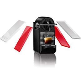 Cafeteras express de cápsula Compatible con Nespresso Magimix Pixie M110 0.7L - Rojo/Negro