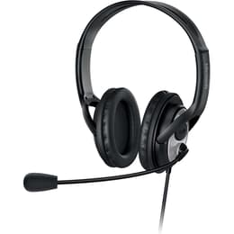 Cascos con cable micrófono Microsoft Lifechat Lx-3000 - Negro