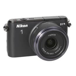 Híbrido - Nikon 1 s1 + 1 lente Nikkor 11-27.5 mm - Negro