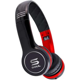 Cascos reducción de ruido con cable Soul By Ludacris SL100 - Rojo/Negro