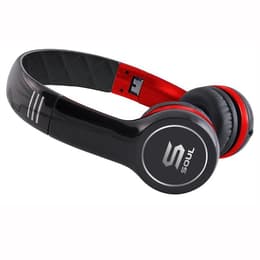 Cascos reducción de ruido con cable Soul By Ludacris SL100 - Rojo/Negro