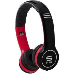 Cascos reducción de ruido con cable Soul By Ludacris SL100 - Rojo/Negro