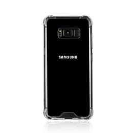 Funda Galaxy S8 Plus y 2 protectores de pantalla - Plástico reciclado - Transparente