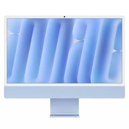 iMac 24" (2024) M4 de Apple con CPU de 10 núcleos GPU de 10 núcleos - 512 GB SSD - 16 GB QWERTY - Inglés Vidrio estándar