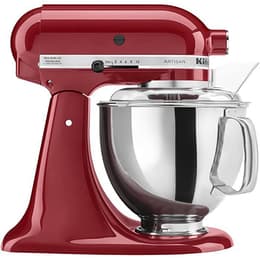 Robot pastelero Kitchenaid Artisan 5KSM150OPS 4.8L Rojo