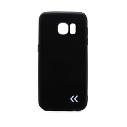 Funda Galaxy S7 y pantalla protectora - Plástico - Negro