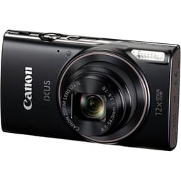 Compacta - Canon IXUS 285 HS - Negro + Canon Zoom Lens 12xIS 4.5-54.0mm f/3.6-7.0