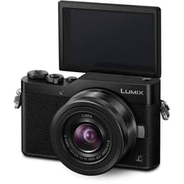 Híbrida - Panasonic Lumix DC-GX800 Negro + objetivo Panasonic Lumix G Vario 12-32mm f/3.5-5.6 + 35-100mm f/4.0-5.6