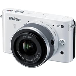 Híbrido - Nikon 1 J2 - Blanco + Lente 30-110 mm