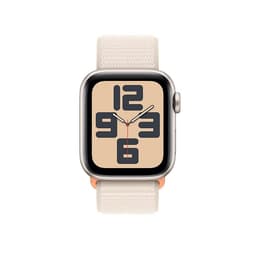 Apple Watch Series 9 (2023) GPS 45 mm - Aluminio Blanco estrella - Correa loop deportiva Blanco estrella