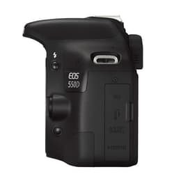 Réflex EOS 550D - Negro + Canon Zoom Lens EF-S 18-55mm f/3.5-5.6 IS II f/3.5-5.6