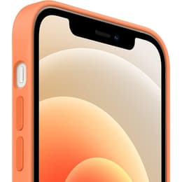 Funda de silicona Apple iPhone 12 mini - Magsafe - Silicona Naranja kumquat