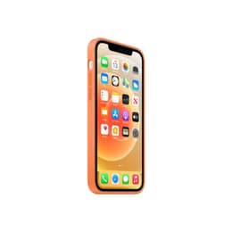 Funda de silicona Apple iPhone 12 mini - Magsafe - Silicona Naranja kumquat