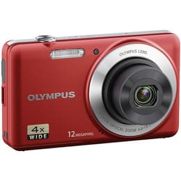 Cámara compacta VG-110 - Rojo + Olympus Olympus Wide Optical Zoom 27-108mm f/2.9-6.5 f/2.9-6.5