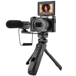 AgfaPhoto Realishot VLG-4K OPT - Negro + AgfaPhoto Optical Zoom Optique 5X 52mm f/2.4-5.04