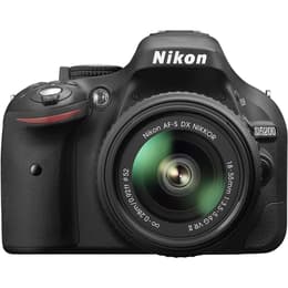 Réflex D5200 - Negro + Nikon Nikkor AF-S DX 18-55mm f/3.5-5.6 G VR II f/3.5-5.6