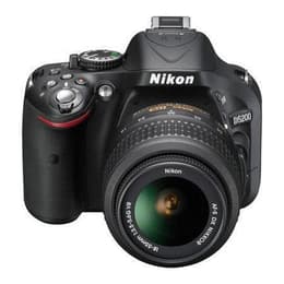 Réflex D5200 - Negro + Nikon AF-X DX Nikkor 18-55mm f/3.5-5.6GVR f/3.5-5.6