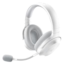 Cascos reducción de ruido gaming con cable + inalámbrico micrófono Razer Barracuda X Chroma - Blanco