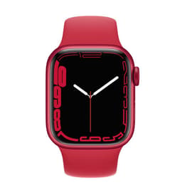 Apple Watch (Series 7) 2021 GPS 41 mm - Aluminio Rojo - Correa deportiva Rojo