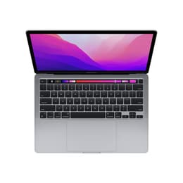 MacBook Pro 13" (2022) - M2 de Apple con CPU de 8 núcleos y GPU de 10 núcleos - 8GB RAM - SSD 512GB - Pantalla estándar - QWERTY - Español