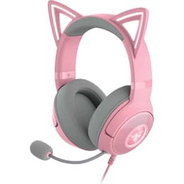 Cascos gaming con cable micrófono Razer Kraken Kitty V2 - Rosa/Gris