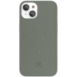 Funda iPhone 13 - Material natural - Verde