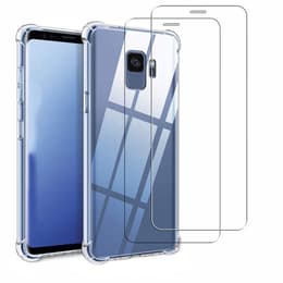 Funda Galaxy S9 y 2 protectores de pantalla - TPU - Transparente