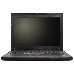 Lenovo ThinkPad X200 12" Core 2 1.6 GHz - SSD 120 GB - 4GB - Teclado Francés