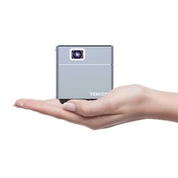 Proyector de vídeo Tenker s6 mini cube 100 Lumenes Gris