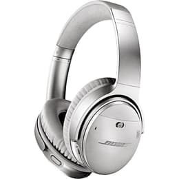 Cascos reducción de ruido con cable + inalámbrico micrófono Bose QuietComfort 35 II - Plata