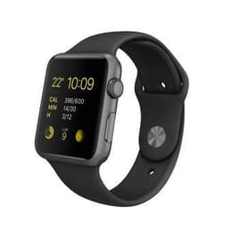 Apple Watch (Series 5) 2019 GPS + Cellular 40 mm - Acero inoxidable Negro - Deportiva Negro