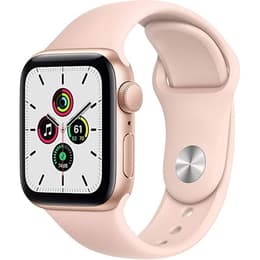 Apple Watch (Series SE) 2020 GPS + Cellular 40 mm - Aluminio Oro - Correa deportiva Rosa arena