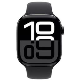Apple Watch Series 10 (2024) GPS 42 mm - Aluminio Negro azabache - Correa deportiva Negro