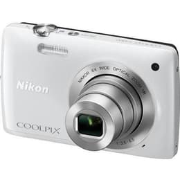 Compacta - Nikon Coolpix S4300 Blanco + Lens Nikon Nikkor 6X Wide Optical Zoom VR 4.6 - 27.6mm f/3.5 - 5.6