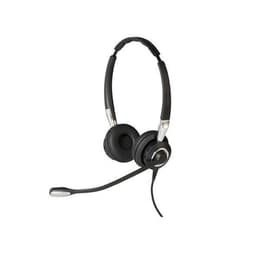 Cascos reducción de ruido con cable micrófono Jabra BIZ 2400 II Duo USB MS BT - Negro