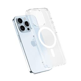 Funda iPhone 13 Pro Max y 2 protectores de pantalla - TPU - Transparente