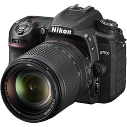 Réflex D7500 - Negro + Nikkor Nikon AF-S VR Nikkor DX 18-200mm f/3.5-5.6G II ED f/3.5-5.6