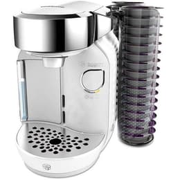 Cafeteras express de cápsula Compatible con Tassimo Bosch Tasssimo Caddy TAS7004 1,2000L - Blanco