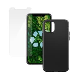 Funda iPhone 11 Pro y pantalla protectora - Plástico - Negro