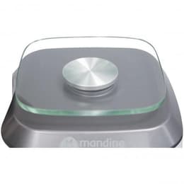 Procesador de alimentos multifunción Mandine MSC4600-18 2,8L - Blanco/Gris