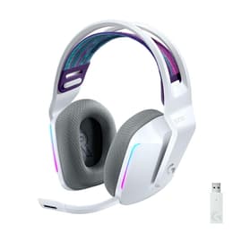 Cascos gaming wireless micrófono Logitech G733 LightSpeed - Blanco