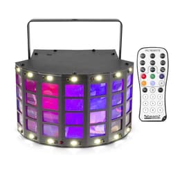 Lytor Lot de 4 jeux de lumière effet 2 DERBY à 4 LEDs RGBW + Etriers fixations + 2 Astro SUNMAGIC RVB Lighting