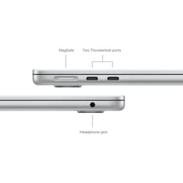 MacBook Air 13" (2024) - M3 de Apple con CPU de 8 núcleos y GPU de 8 núcleos - 8GB RAM - SSD 256GB - QWERTY - Español