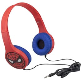 Cascos con cable Ekids Spiderman SM-126 - Rojo/Azul
