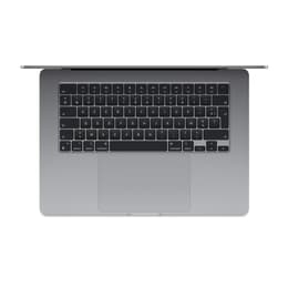 MacBook Air 15" (2023) - M2 de Apple con CPU de 8 núcleos y GPU de 10 núcleos - 8GB RAM - SSD 512GB - AZERTY - Francés