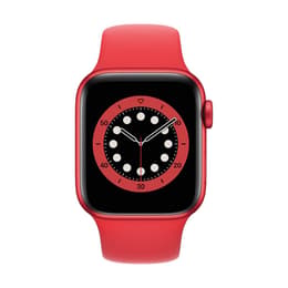Apple Watch Series 6 (2020) GPS 40 mm - Aluminio Rojo - Correa deportiva Rojo