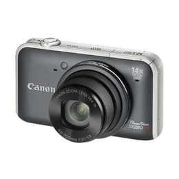 Cámara compacta Canon PowerShot SX220 HS - Gris