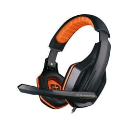 Cascos gaming con cable micrófono Ardistel Blackfire BFX-10 - Negro/Naranja
