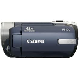Cámara Canon FS100 Azul/Plata